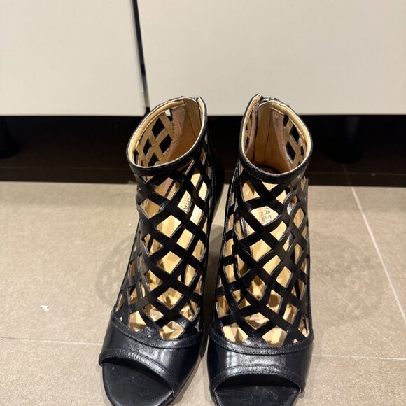 Michael Michael Kors Yvonne Open Toe Heels - Picture 6 of 6